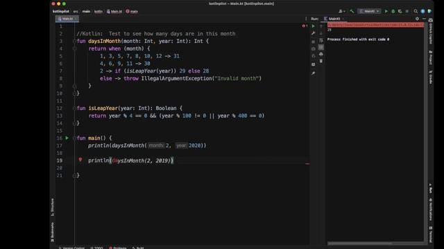 Kotlin with Copilot: Test to see how many days there are in this month смотреть онлайн