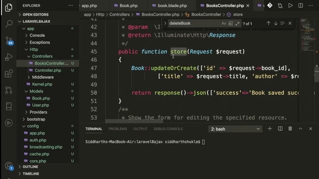 Laravel 8 CRUD using ajax смотреть онлайн