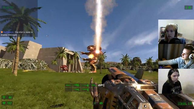 Стрим по -Serious Sam HD: The First Encounter-. Часть 1. Серьезное рубилово! [Трое в танке] смотреть онлайн
