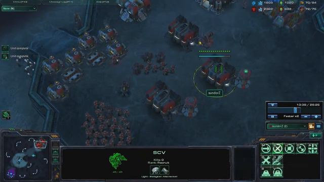 Starcraft 2 - Long game vs Zerg. смотреть онлайн