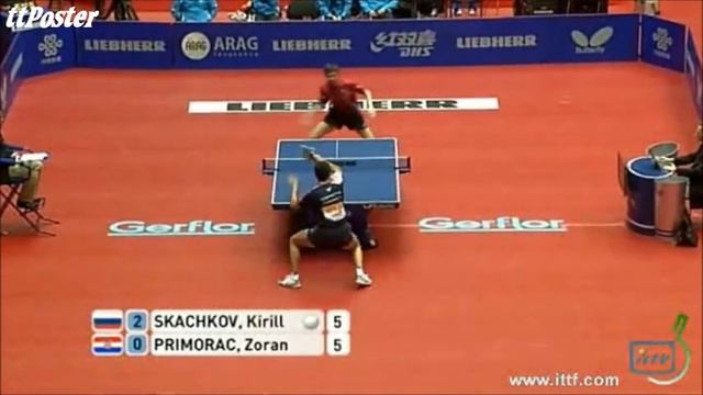 WTTTC 2012: Kirill Skachkov-Zoran Primorac смотреть онлайн