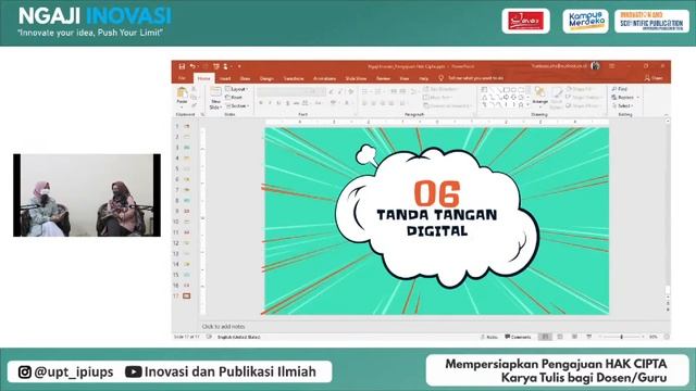 Mempersiapkan Pengajuan HAK CIPTA Karya Tulis bagi Dosen dan Guru | NGAJI INOVASI смотреть онлайн