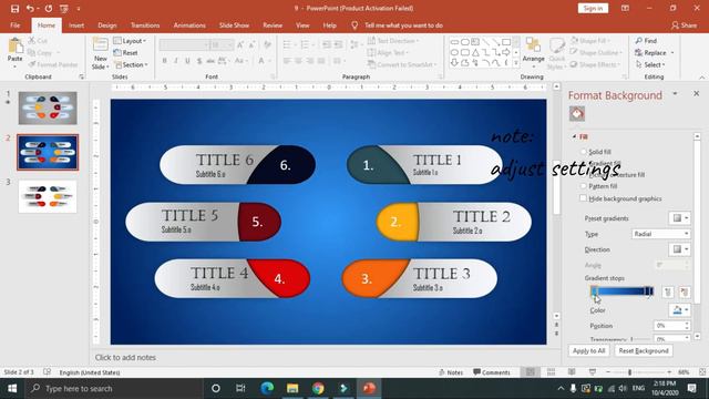 Easy steps animation in PPT | Circle effect | BigHero27 Presents смотреть онлайн
