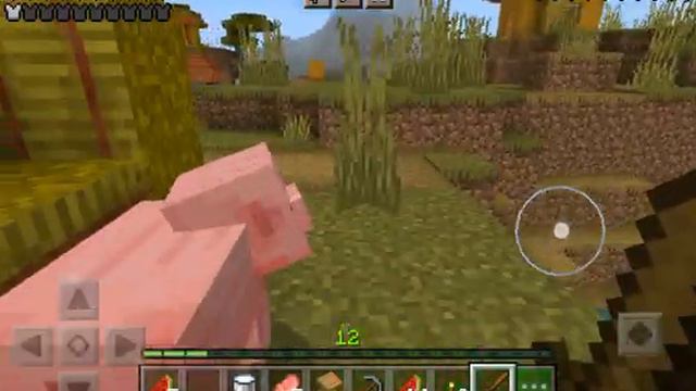 Майнкрафт. Выживание . Новый мир с мамой . Нашли село. смотреть онлайн