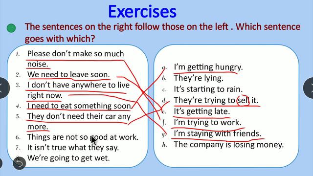 English grammar Part 1 Present continuous (I'm doing) смотреть онлайн