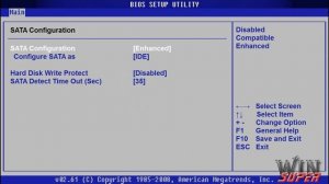 Настройка AMI БИОСа, часть 1-ая, раздел MAIN