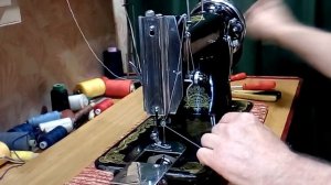 Обзор польской швейной машины Лучник 82R. Особенности механизмов.