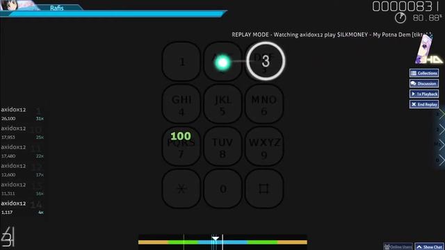My Potna Dem | Osu! HD смотреть онлайн