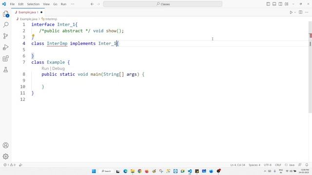 Java abstract methods & classes, anonymous objects & classes (Core Java Class 18) смотреть онлайн