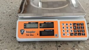 Обзор беспроводных весов Shtapler TW 40