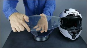 Как установить pinlock на шлем LS2 FF327 Challenger