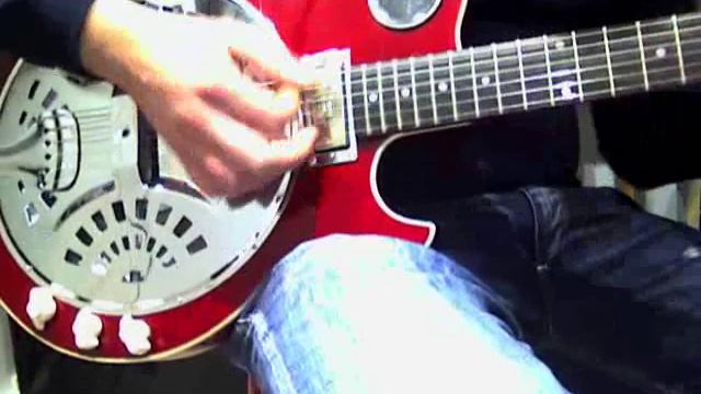 Jay Turser JT/Res Resonator Guitar Mod With Vox Ac30 C2X
