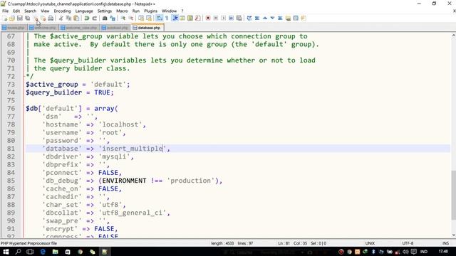 Codeigniter Multiple Insert Part 1 смотреть онлайн