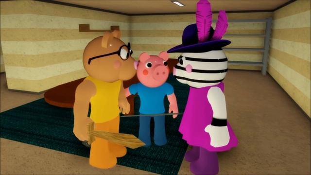 ROBLOX PIGGY RP FILM: HOW GEORGE PIGGY BROKE THE 4TH WALL!! смотреть онлайн