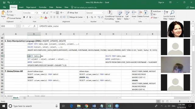 SQL Building Blocks 9182018 смотреть онлайн
