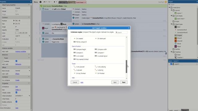 Construct 3: Grappling Hook in under 20 mins смотреть онлайн