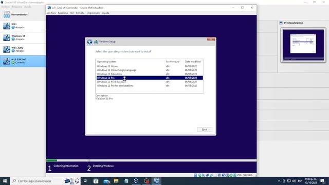 COMO INSTALAR WINDOWS 11 22H2 EN VIRTUALBOX 7 VERSION FINAL смотреть онлайн