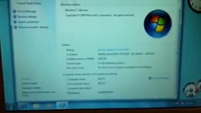 EEEPC 901 Running Windows 7