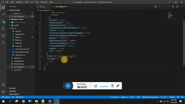 Ecommerce project with React - Part1 смотреть онлайн