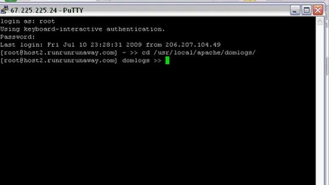 Real Time Web Visitor Stats Using Putty смотреть онлайн