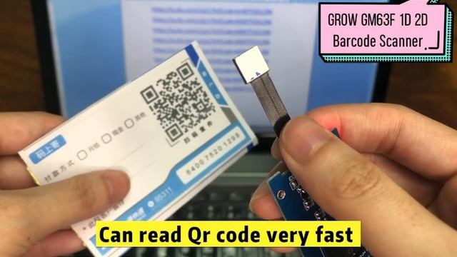 GROW GM63F Fast Speed Cheap USB/RS232 Interface 1D/2D CMOS Barcode Scanner Reader Module смотреть онлайн