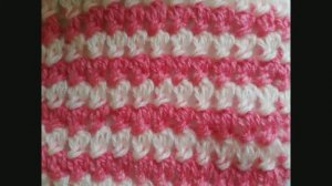 Двухцветный узор. Вязание с нуля. Узоры спицами. Простые узоры спицами. Вяжем вместе..mp4