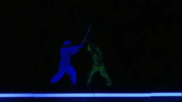 Черный театр в Праге HILT - NINJA SHOW