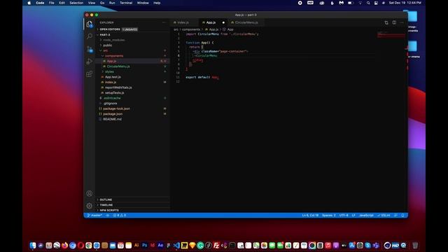 React JS Animated Menu in 8 Steps: Advanced React Menu Component Tutorial (Part 4) смотреть онлайн