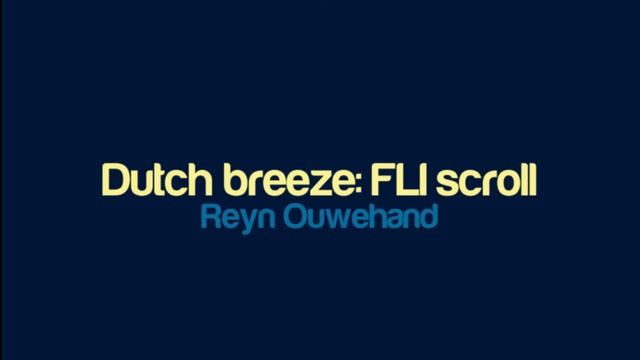 Reyn Ouwehand - Dutch breeze: FLI scroll смотреть онлайн