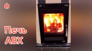 Горение пламени в печь камине печь ABX...