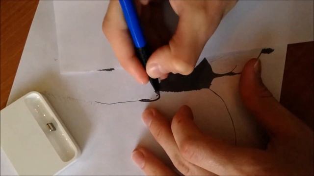 Рисуем карандашом Хью Лори смотреть онлайн