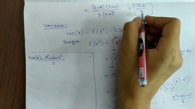 UNIFORM OR RECTANGULAR DISTRIBUTION IN PROBABILITY || MEAN AND VARIANCE (PROOF) || SOLVING EXAMPLES смотреть онлайн