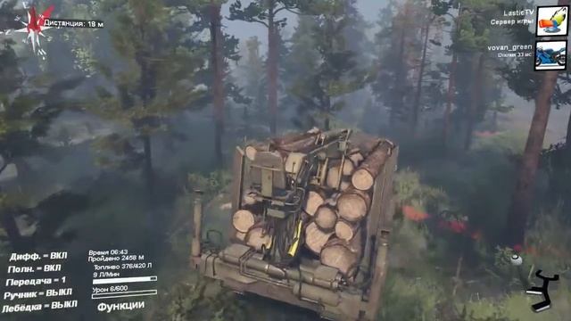 Spintires. Карта: Weekly Challenge 16KW25a смотреть онлайн