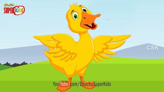Five Little Ducks Went Out One Day Over The Hills And Far Away || ChuChu Super Kids смотреть онлайн