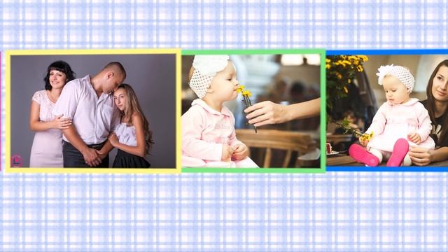 Семейная фотосессия. Профессиональный фотограф, семейное фото в студии. смотреть онлайн