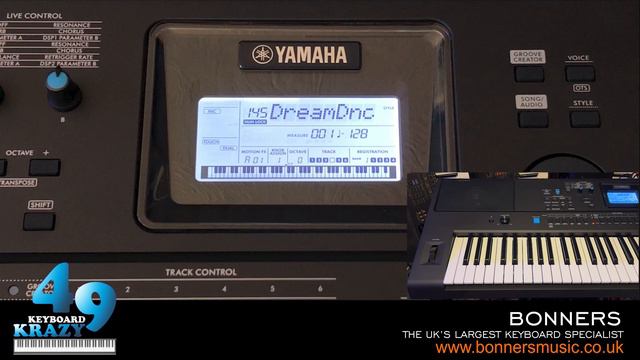 Yamaha PSR-EW425 Keyboard - 290 Accompaniment Styles Part 3/5 смотреть онлайн