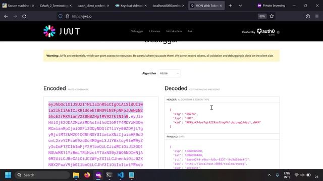 OAuth 2.0 client credentials and JWT explained along with keycloak demo смотреть онлайн