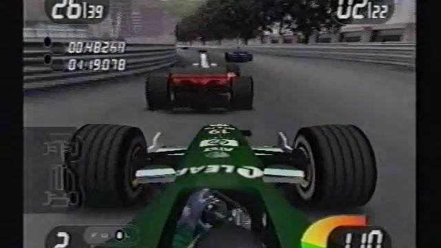 PS2 Formula One 2001 - Monaco - De La Rosa - Jaguar - 5th with Incidents смотреть онлайн