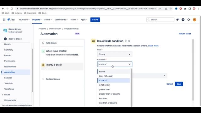 Create Automation Rule in JIRA смотреть онлайн
