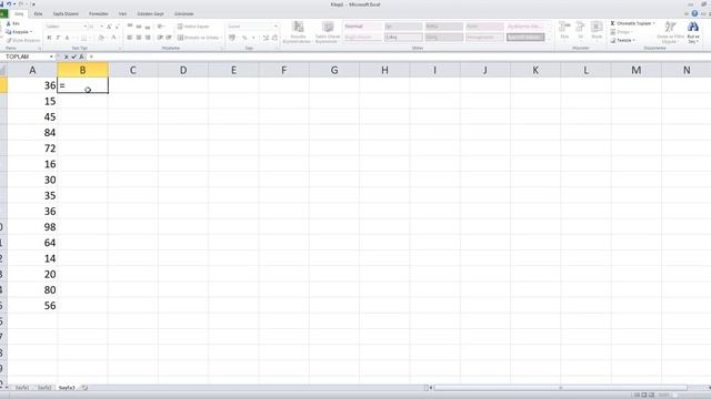 EXCEL DERS 2 - TOPLAMA İŞLEMİ смотреть онлайн