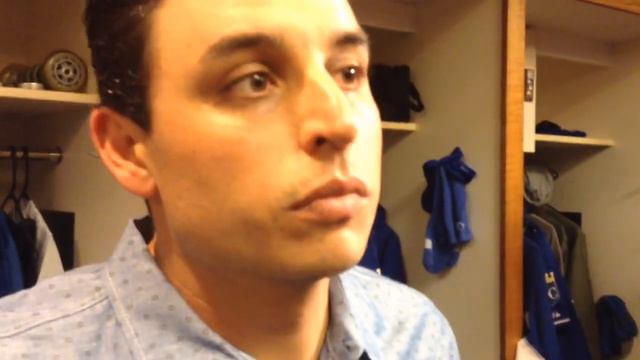 Jason Vargas on putting Royals bullpen in tough spot and his second at-bat смотреть онлайн