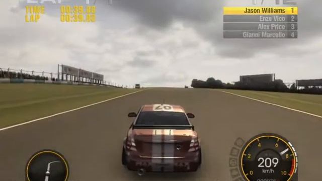 Race Driver Grid - Clean Lap On Donington Park смотреть онлайн