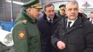 Министр обороны Российской Федерции проверил выполнение гособоронзаказа предприятиями концерна Алмаз