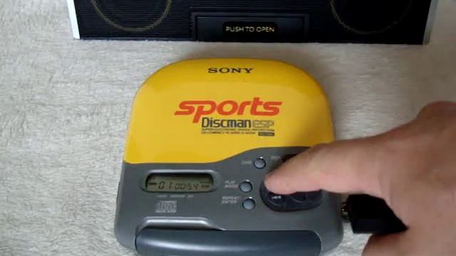 SONY D-451SP CD COMPACT PLAYER / PORTABLE CD PLAYER смотреть онлайн