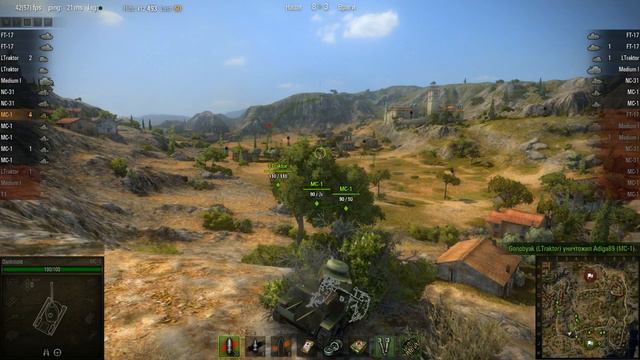 WOT: Провинция - МС-1 - 7 фрагов - смотреть онлайн