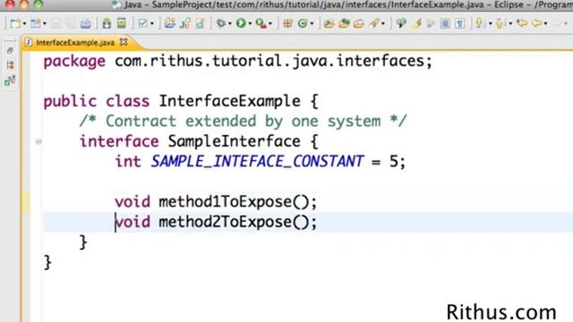 Java interfaces tutorial смотреть онлайн