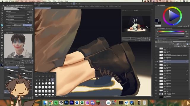 「害」Speedpaint | CSP смотреть онлайн