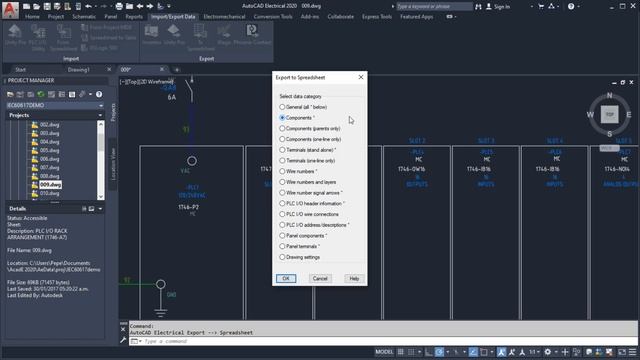 Exportar a excell planos de AutoCAD Electrical 2020 17 смотреть онлайн