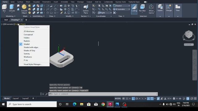 Autocad 3D modeling tutorial beginning basic learning platform #engineerautocadhub смотреть онлайн