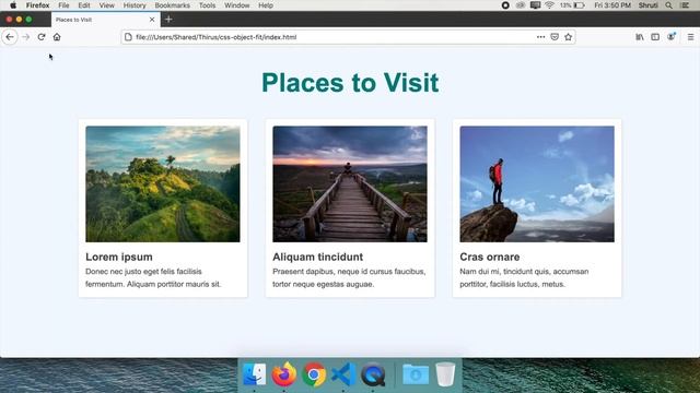 CSS object-fit Property for resizing and placement of images смотреть онлайн